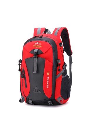 Red Imported Functional Multi-Pocket Waterproof Outdoor Mountaineer Sports Bag 40 lt - Bliss