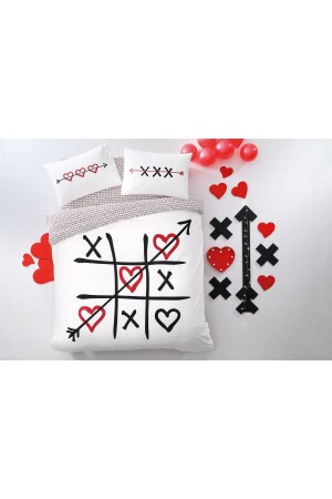 Red Rnf Duvet Cover Set Xox Double Duvet Cover ADL30202819 - Taç