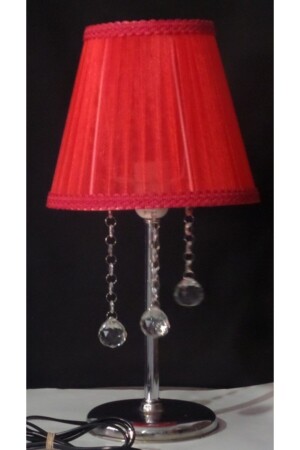 Red Stone Bedroom Lampshade 665544112233 - TEKAY AYDINLATMA