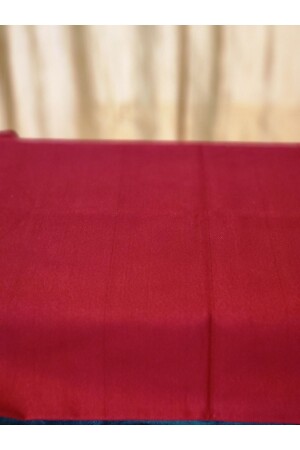 Red Velvet Fire Resistant Cafe and Coffee House Table Cloth (140x140) - Star