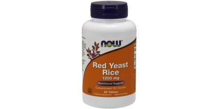Red Yeast Rice Concentrated 10:1 Extract, 1200mg - 60 tablets - NOW Foods