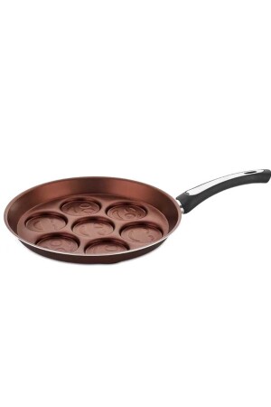 Redio 28cm Emoji Pankek Tavası Bakır 2021ST1909 - papilla