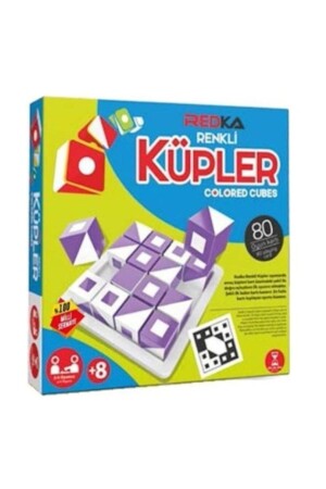 Redka Colored Cubes Q Bitz Mind Game redka colored cubes - Redka Akıl Oyunları