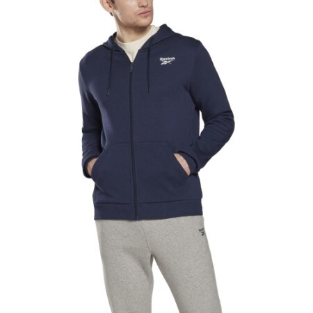 Reebok Erkek Sweatshirt, Sol Göğüs Logolu, Lacivert HH8315 - Reebok