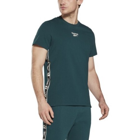 Reebok Herren T-Shirt Ri Tape Tee Grün HJ7836 - Reebok