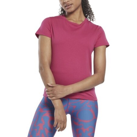 Reebok Kadın Bluz, Wor Comm Pamuklu Tişört, Pembe HI6913 - Reebok