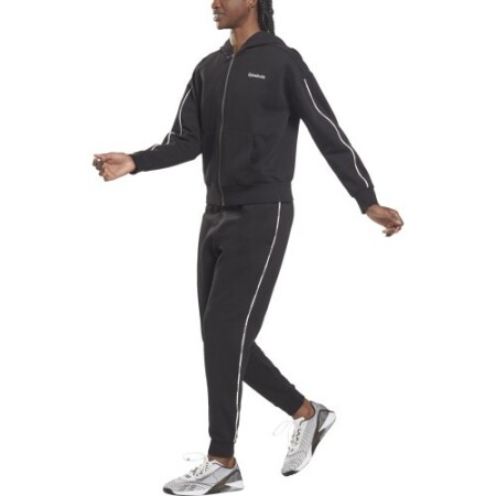 Reebok Kadın Eşofman Takımı, Kenar Süslemeli, Kapüşonlu, Siyah HE2275 - Reebok