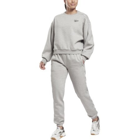 Reebok Kadın Piping Pack Eşofman Takımı Gri HB4025 - Reebok