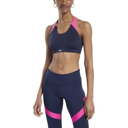 Reebok Kadın Spor Sütyeni - Dolgulu Lacivert - Reebok