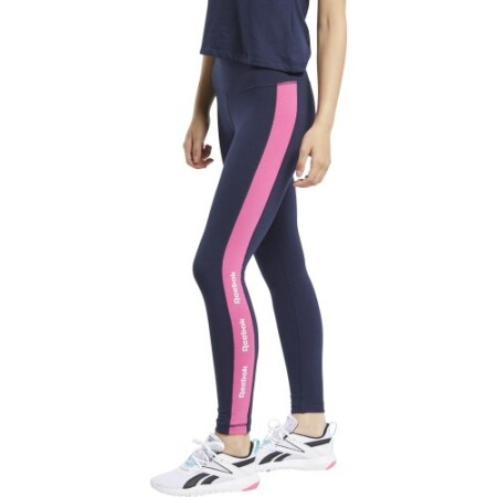 Reebok Kadın Taytı Te Linear Logo Ct L Mavi Pembe FU2180 - Reebok