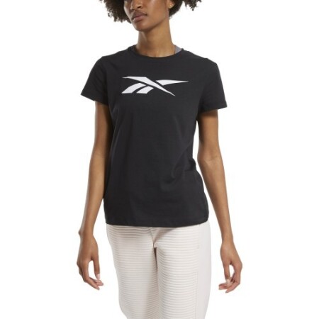 Reebok Kadın Tişörtü Grafik Vektör Siyah - Reebok