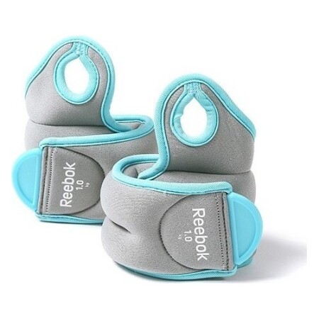 Reebok marka bilek veya ayak bileği ağırlıkları, 2x1 kg. - Reebok fitness