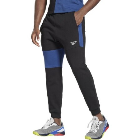 Reebok Men's Evostripe Crew Medium Blue Black HG3191 - Reebok