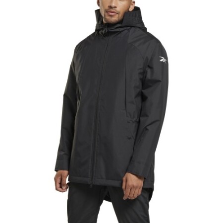 Reebok Men's Jacket Ow Urban Fleece Parka Black HI0918 - Reebok