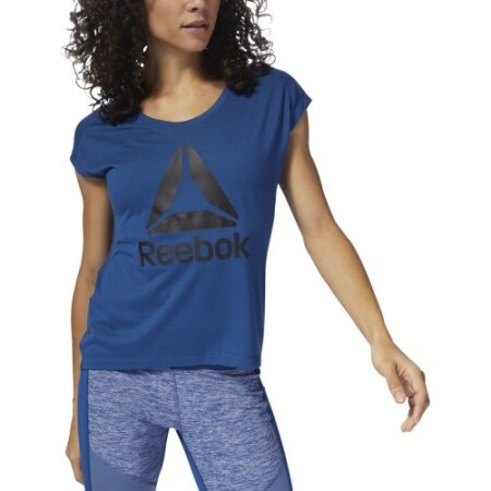 Reebok Shirt Wor Supremium 2.0 Tee Blau - Reebok