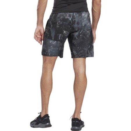 Reebok Shorts Herren Ts Epic Ltwt Aop Grau GJ6385 - Reebok
