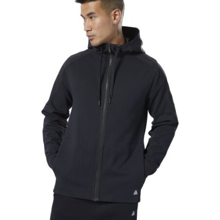 Reebok Sweater TS FZ Hood Black EC0734 - Reebok