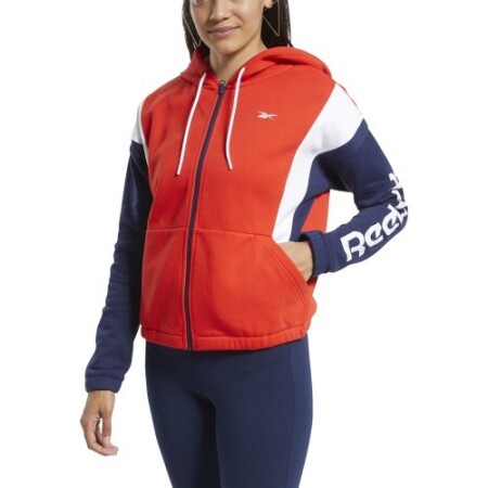 Reebok Women's Sweatshirt Te Linear Logo Fl F Red - Reebok