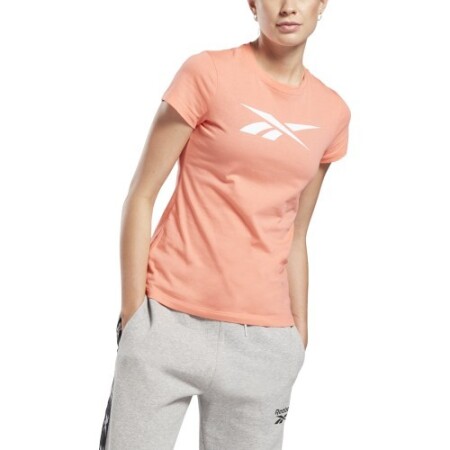 Reebok Women's Tee Graphic Vector T Peach - Reebok