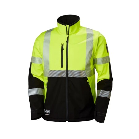 Reflective jacket HELLY HANSEN ICU Softshell, yellow - Helly Hansen workwear