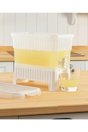 Refrigerator Dispenser With Tap And Pedestal Portable Water Dispenser, Lemonade Dispenser, White Color faq - FOLY LIFE