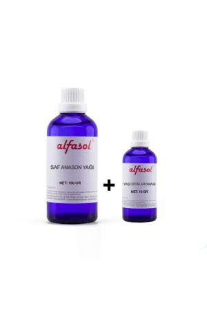Reines Anisöl 100 g + frisches Traubenaroma 10 g Tr10l - Alfasol