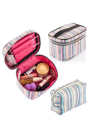 Reise-Make-up-Organizer, multifunktionale Kosmetiktasche - Ns Reliable