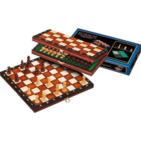 Reiseschach Philos, magnetisch, 6,5 x 13,5 cm - Philos