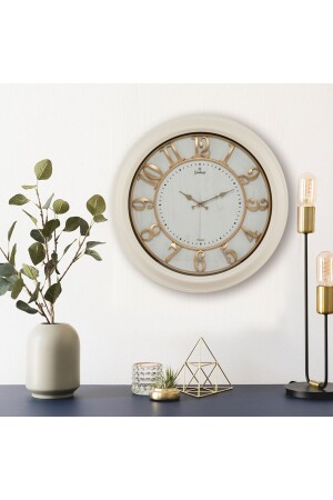 Relief Number Wall Clock 1963-b Fma07234 - Galaxy