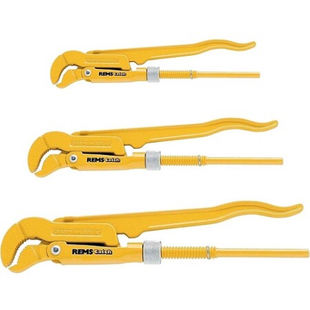 REMS Catch S pipe wrench set, 3 pcs. - Rems