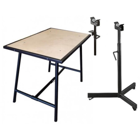 REMS Jumbo table with Hercules supports - Rems