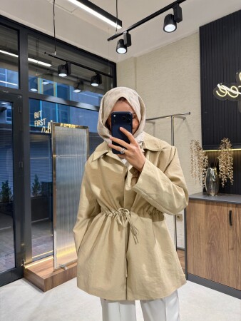 Rena Shirt - Beige - Duendeca