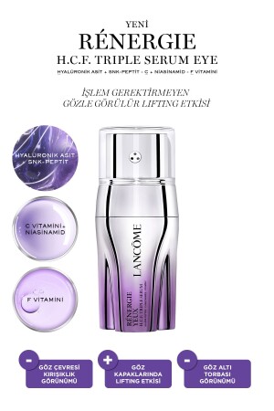 Rénergie Triple Serum Eye Eye Contour Care Serum 20 ml 3614274170207 - Lancome