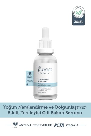 Renewing Skin Care Serum with Intense Moisturizing and Plumping Effect (Hyaluronic Acid 2% + B5) TPS102 - The Purest Solutions