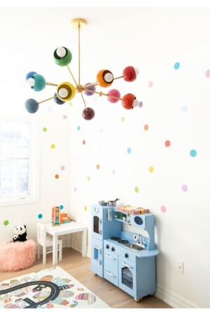 Renkli Tarz Avize Çocuk Yatak Odası Için - Colorful Style Chandelier For Children's Bedroom 301012023renkliçocukavizesiEY - VİSENTE HOME