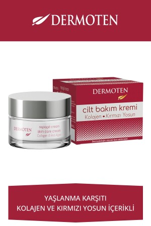 Repage Yaşlanma Karşıtı Kolajen & Kırmızı Yosun Cilt Bakım Kremi 50 ml 8699649008007 - Dermoten