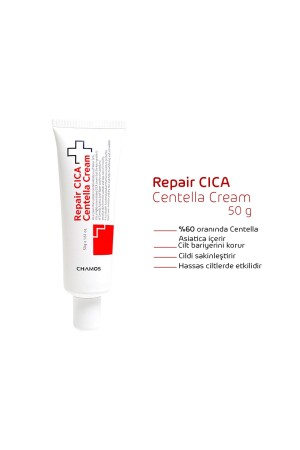 Repair Cica Centella Cream -Skin Repair and Calming Cream 50gr - Chamos