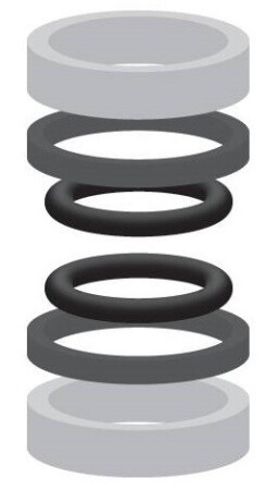 Repair kit for boom swivel joint ST-320 R+M - RM Suttner