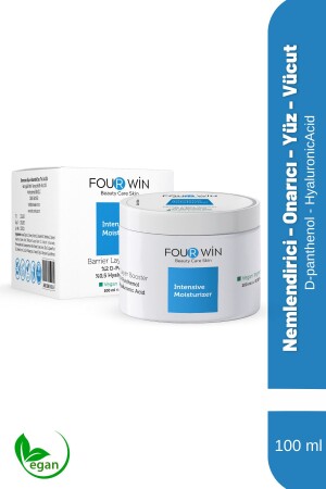 Repairing Barrier Strengthening Soothing Moisturizing Face - Body Cream Water Based 100 ml - Four Win