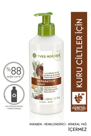 Repairing Body Milk for Dry Skin - Shea & Coconut - 390 ml 78433 - Yves Rocher