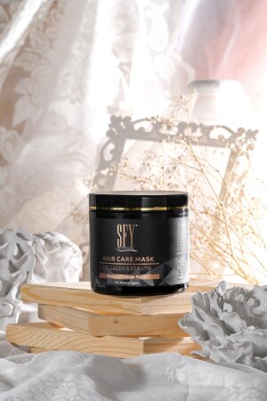 Repairing Hair Care Mask Keratin Collagen 500 Ml. SBU0163 - Sfy Professional