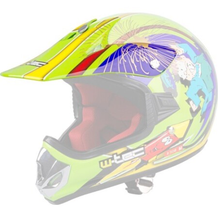 Replacement V310 helmet visor W-TEC - Ghost Dot - W-TEC