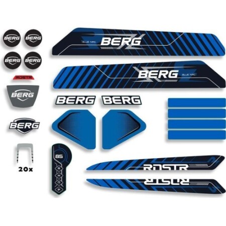 Reppy - Roadster Çıkartma Seti - BERG