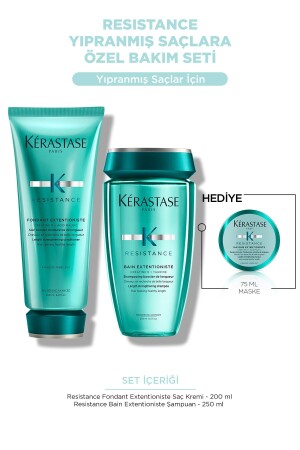 Resistance Special Care Set for Damaged Hair - Shampoo & Care Conditioner - Kerastase