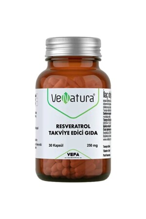 Resveratrol 30 Capsules - Venatura