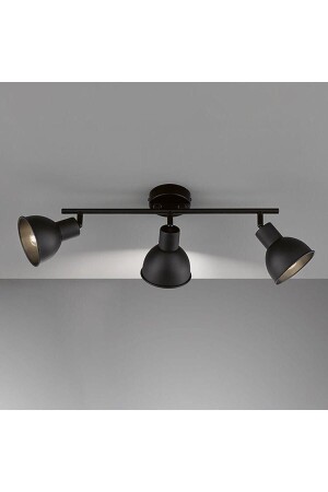Retro Black Decorative Rustic 180 Degree Movable Modern Sports 3-Piece Chandelier - Rsylight