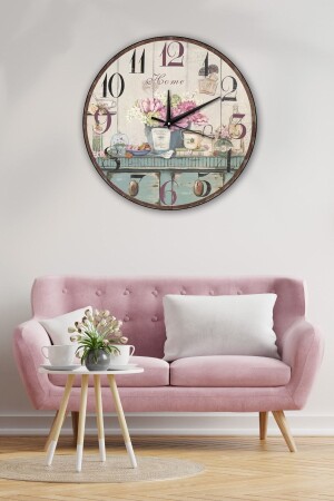 Retro Design Wall Clock 35x35cm - Modabilge