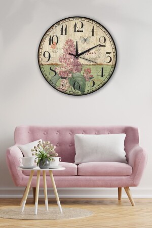 Retro Design Wall Clock 35x35cm SLBWDS-0309 - modabilge