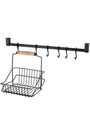 Retro Kitchen Set with Hanger and Basket HCS01S - ermek