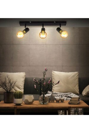 Retro Metal 3-Piece Story Ceiling Plofyoner Rustic Movable Spot Chandelier rsy20202026 - Rsylight